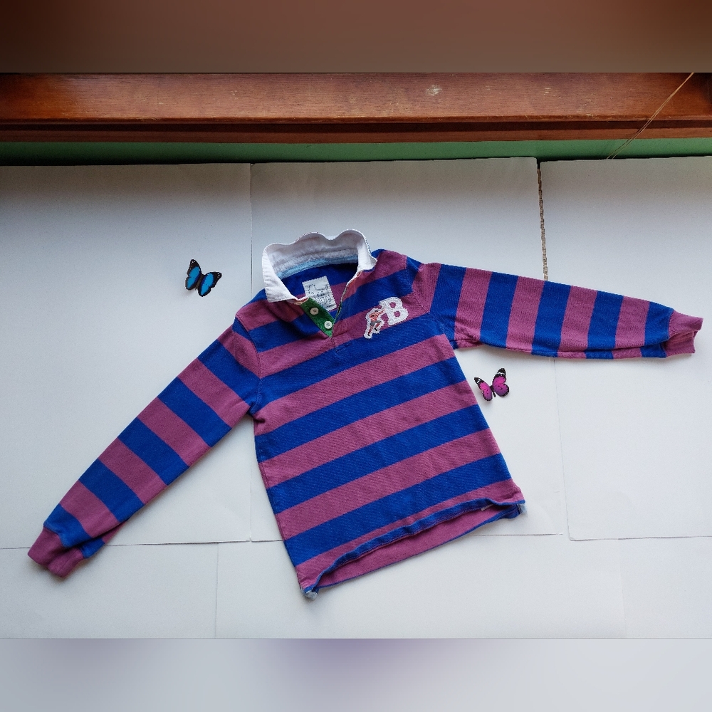 Mini Boden rugby polo 11-12 years - Picture 4 of 12